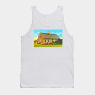 Duxbury, Mass postcard Tank Top